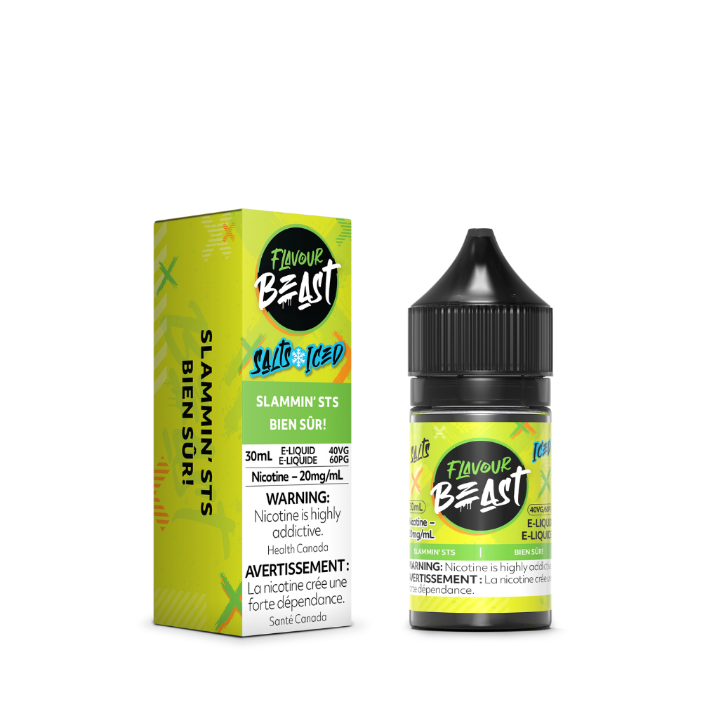 Flavour Beast Vape Juice Salt Nic - Slammin STS Iced (30mL)
