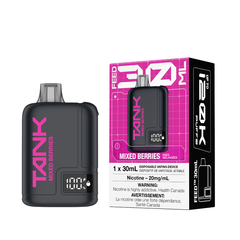 Mixed Berries -FEED Tank 120k Disposable vape
