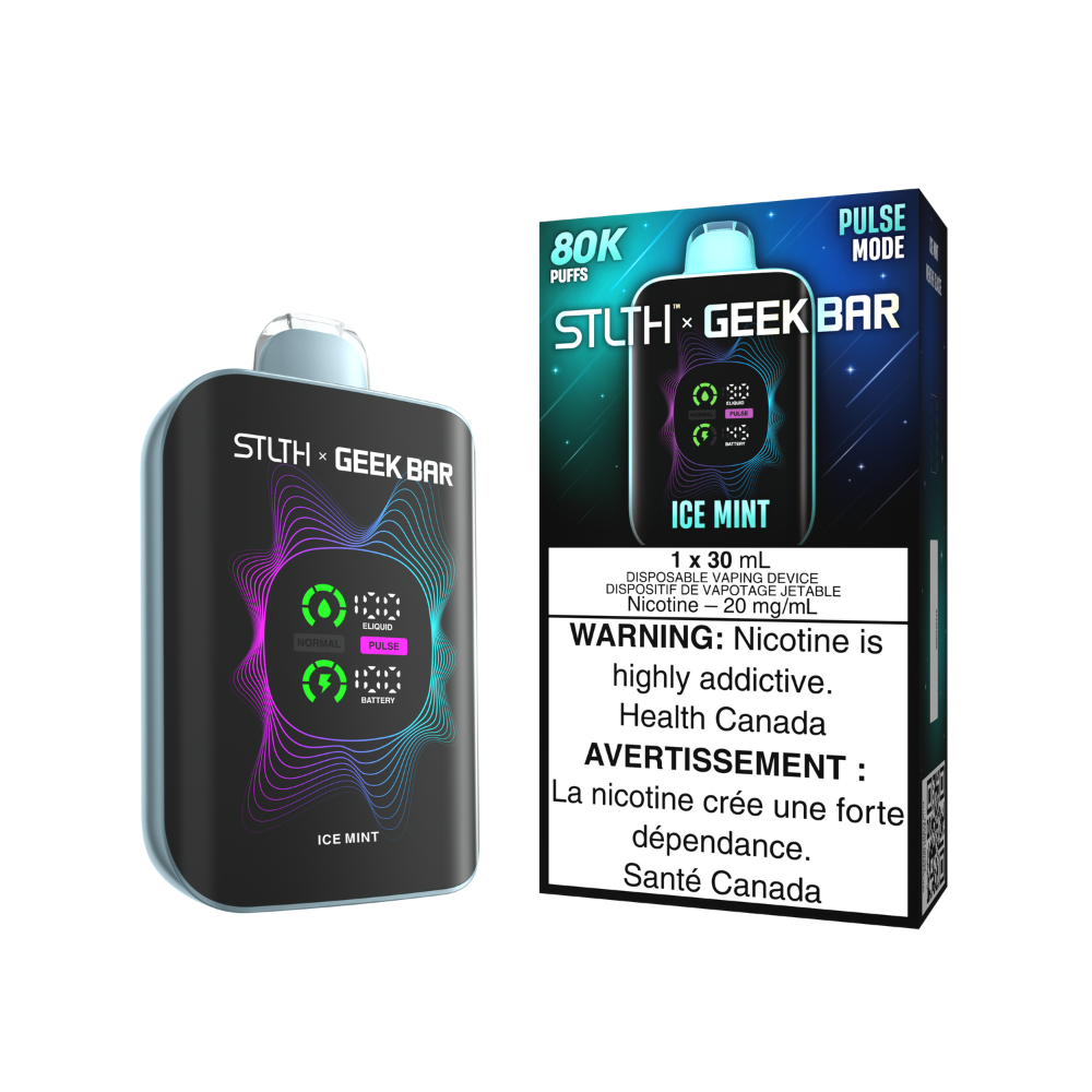 STLTH x Geek Bar 80K Disposable vape - Ice Mint