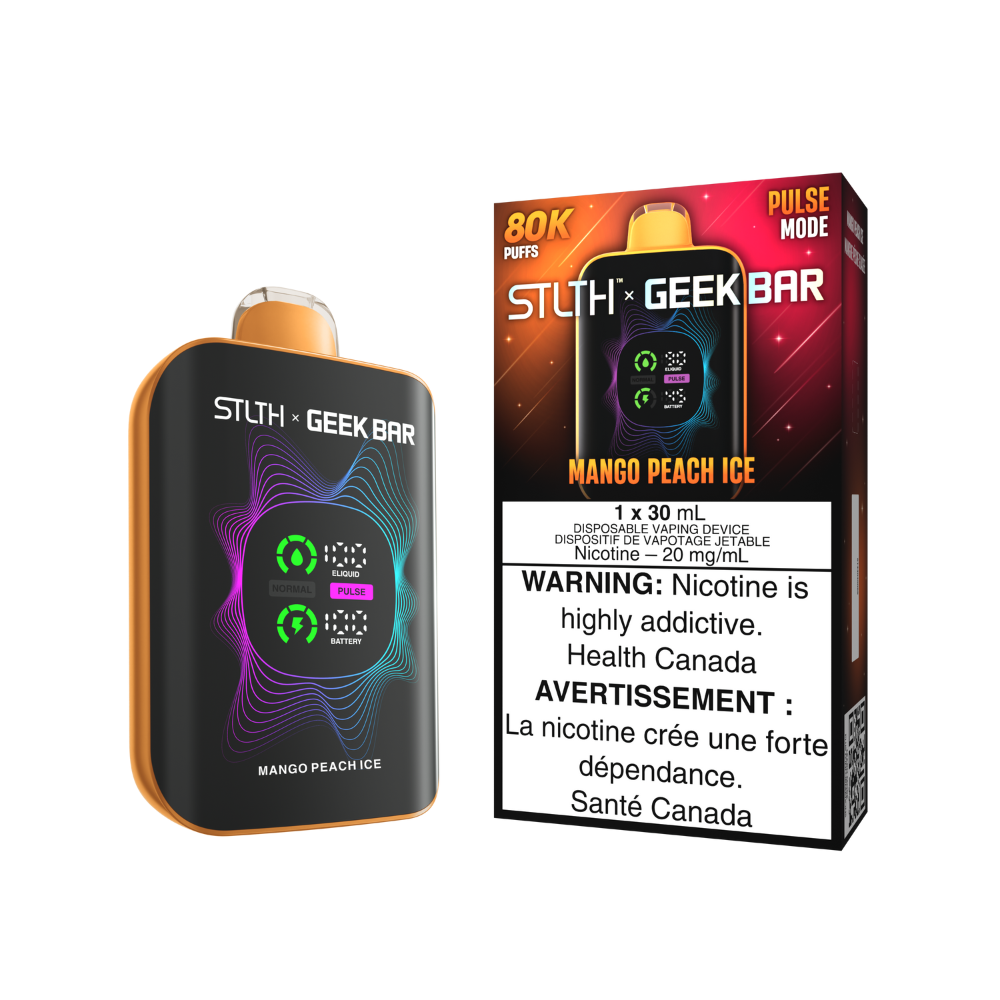 STLTH x Geek Bar 80K Disposable vape - Mango Peach Ice