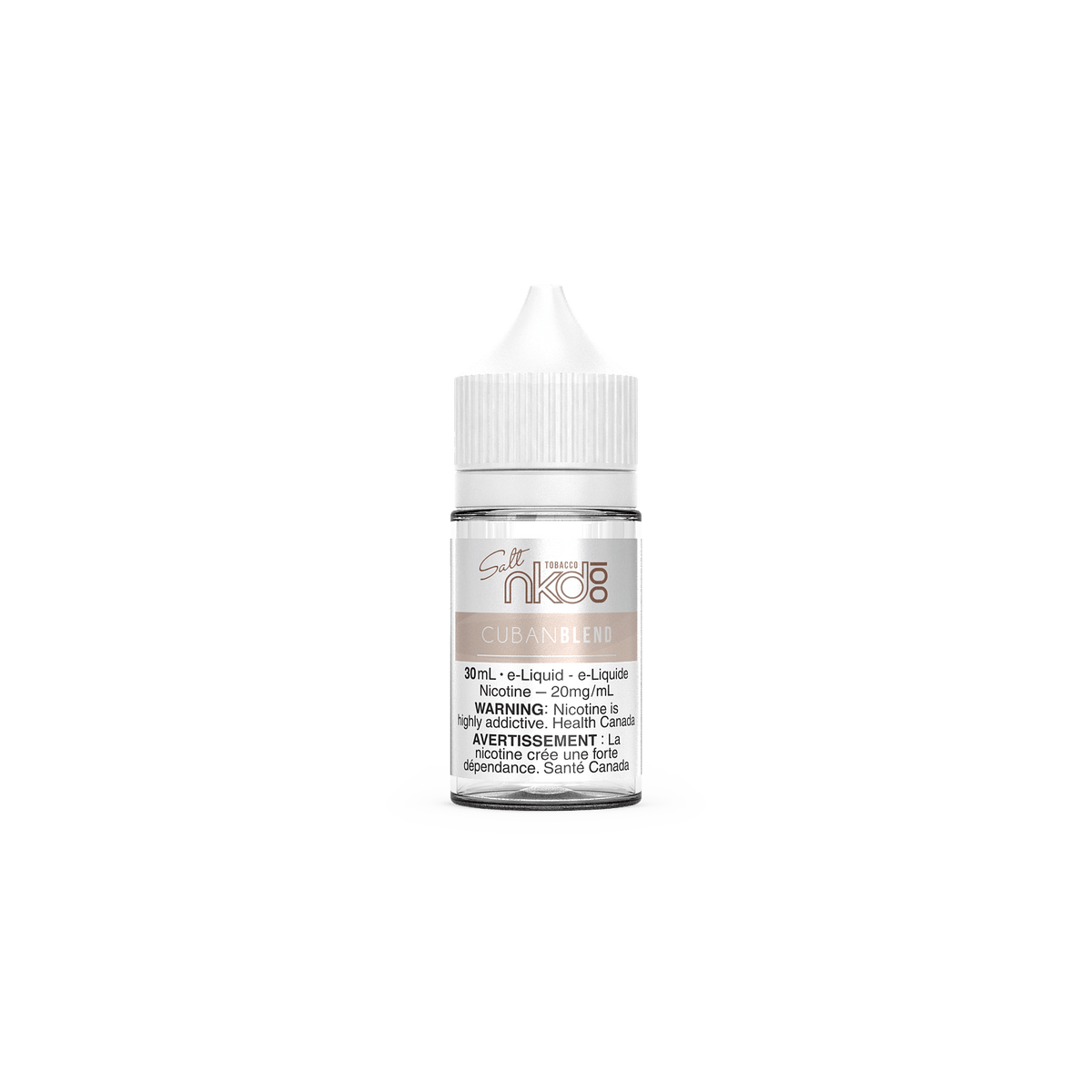 Naked 100 Vape Juice Salt Nic - Cuban Blend (30mL)