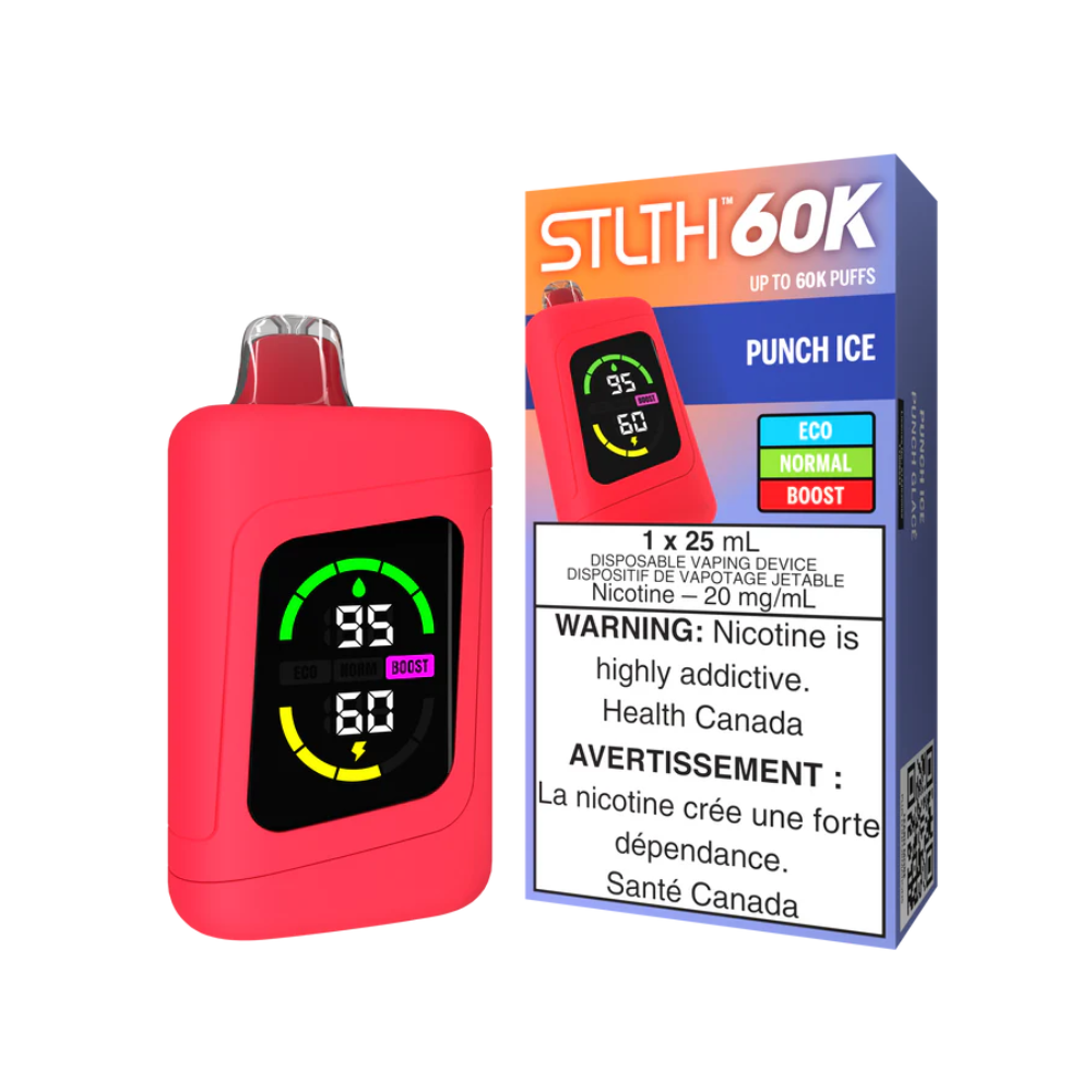 Punch Ice - STLTH 60K Disposable Vape (25mL)