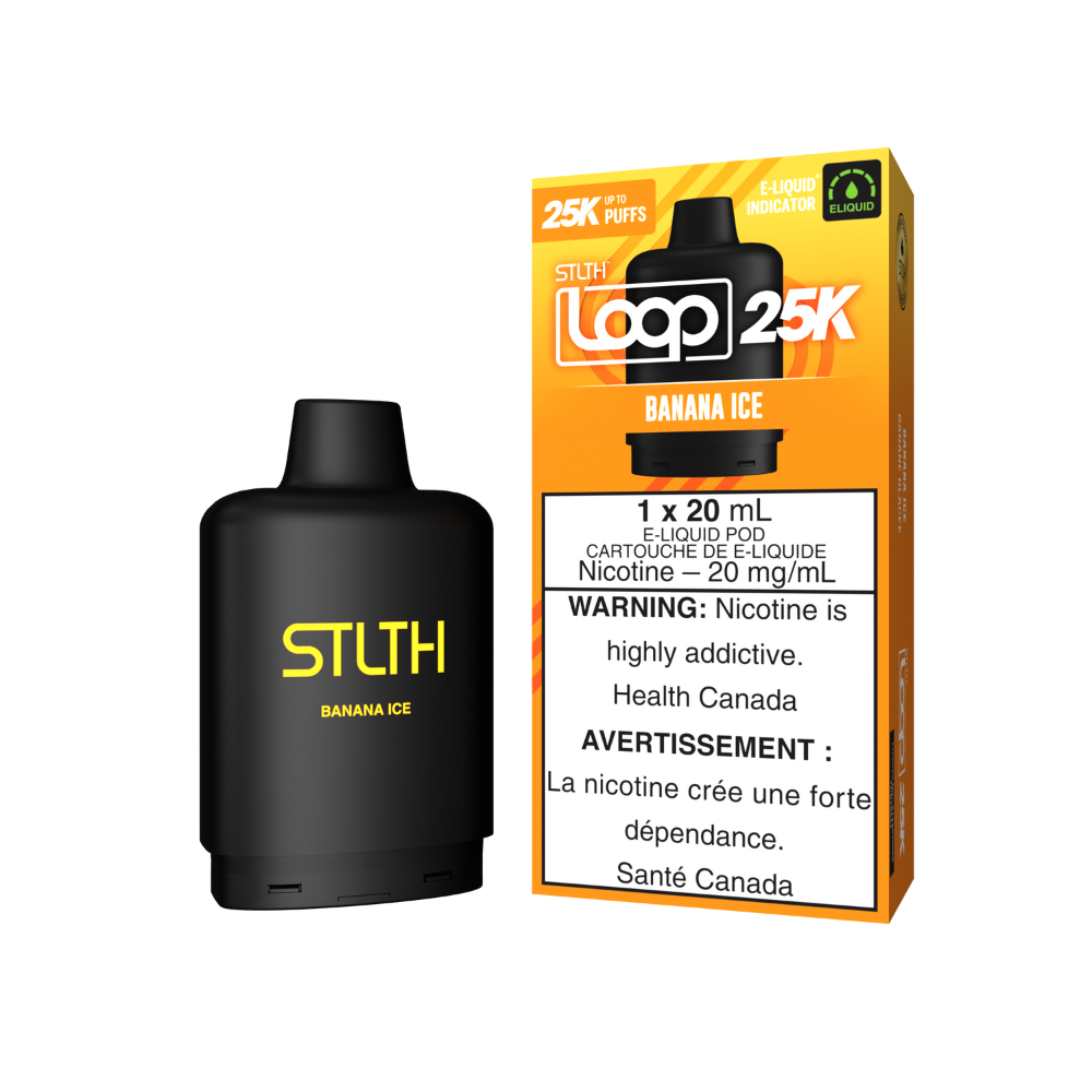 Banana Ice - STLTH Loop 25K Vape Pod5