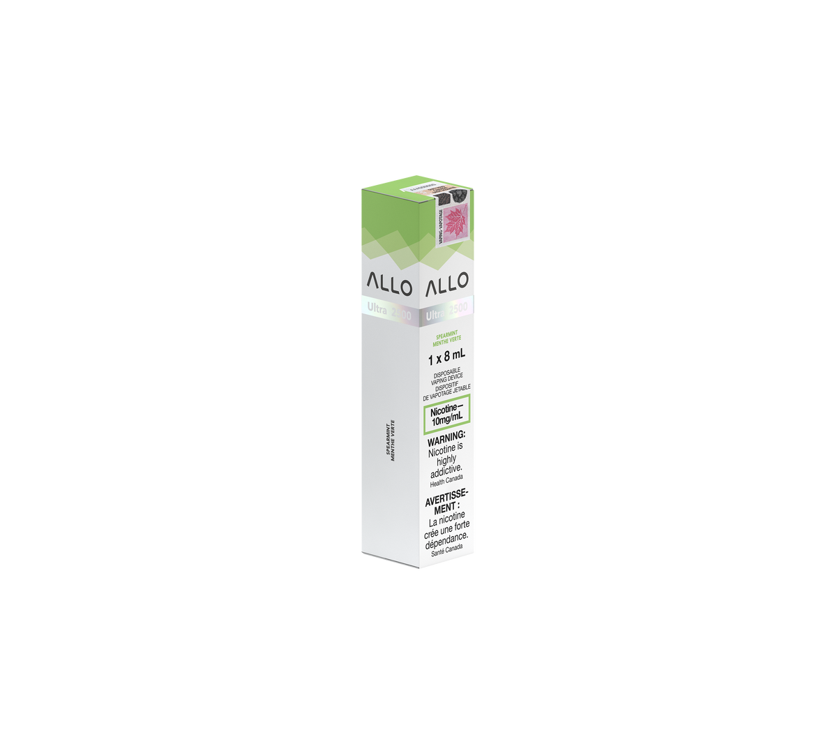 ALLO Ultra 2500 - Spearmint 10mg