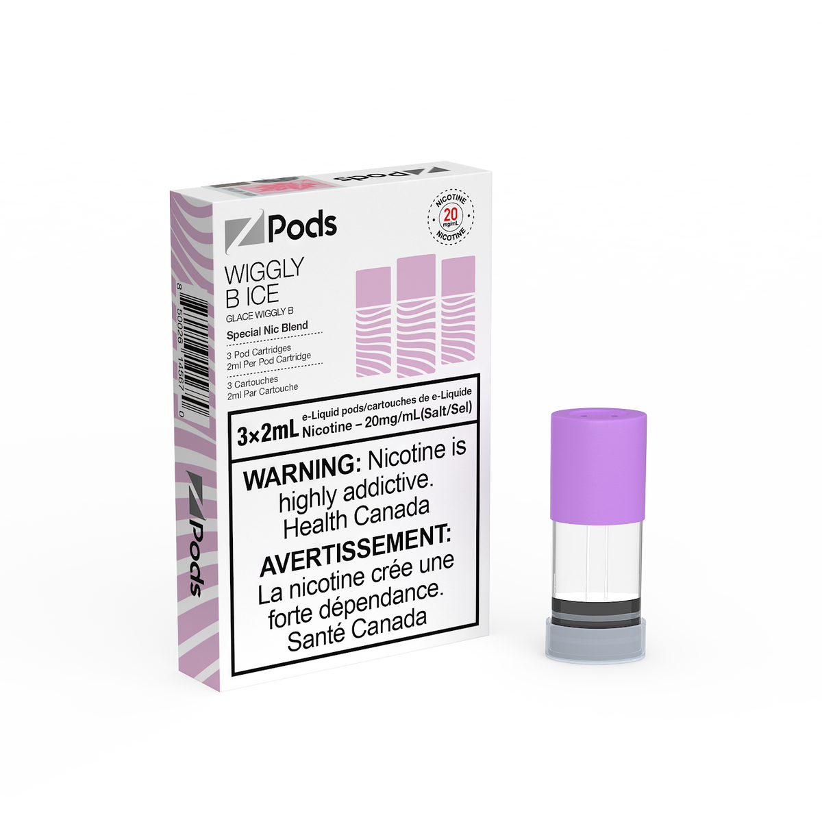 Wiggly B Ice - Z Pods (3pk)