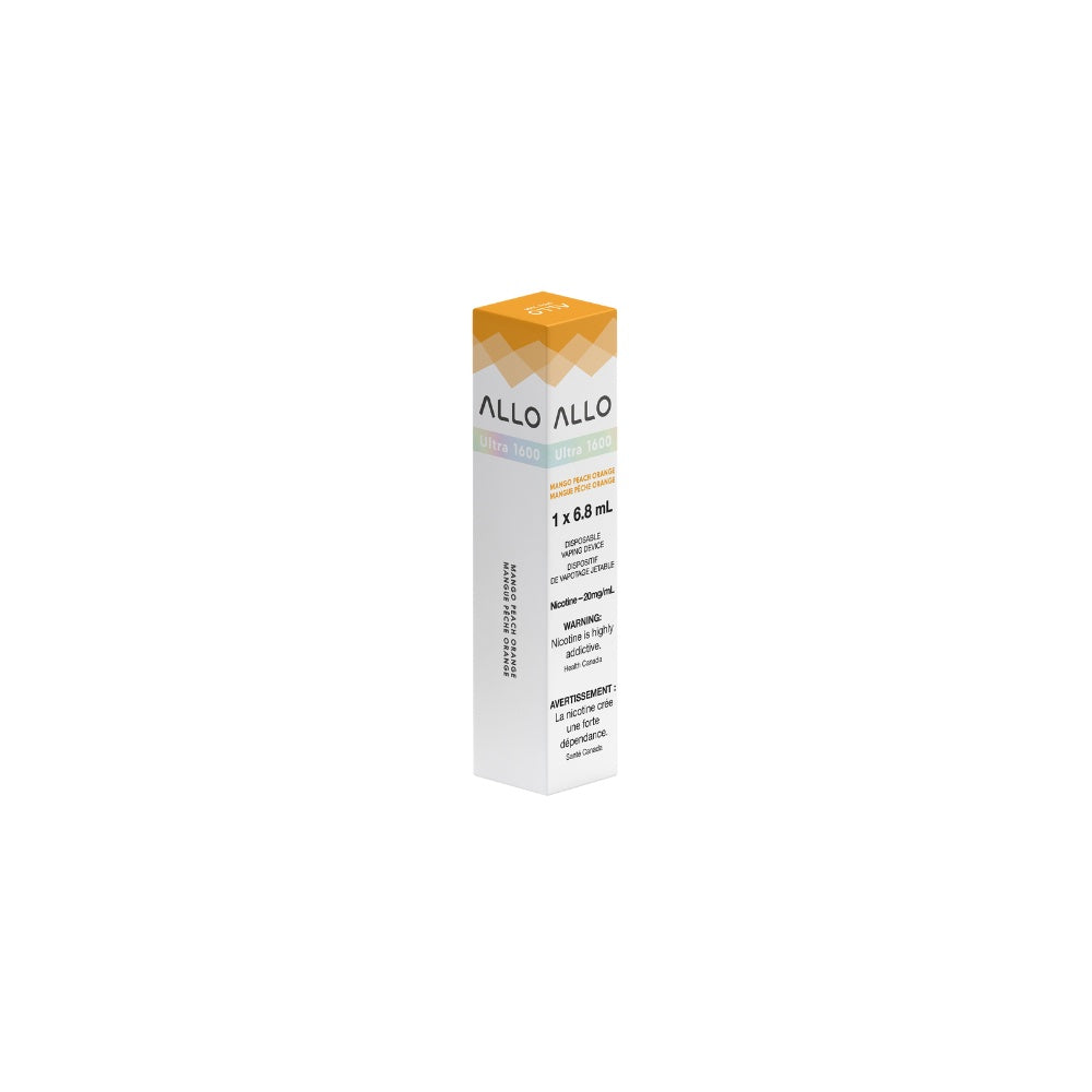 Allo Ultra 1600 - Mango Peach Orange Disposable Vape