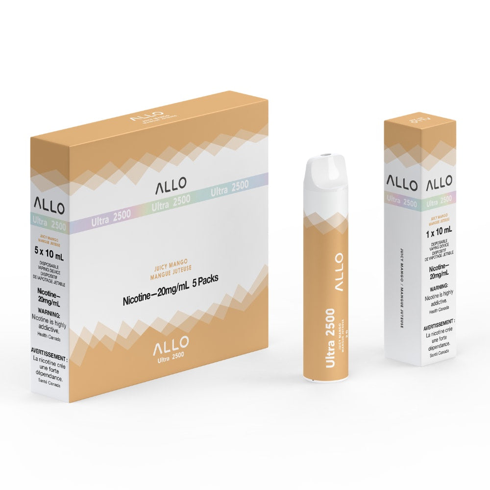 Allo Ultra 2500 - Juicy Mango Disposable Vape