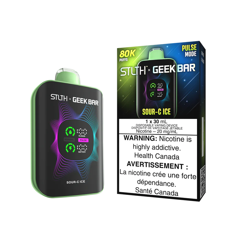 STLTH x Geek Bar 80K Disposable vape - Sour - C Ice