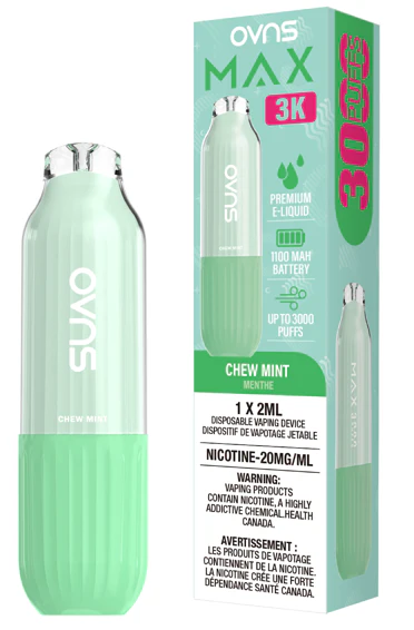 Chew Mint - OVNS Max 3K Disposable Vape