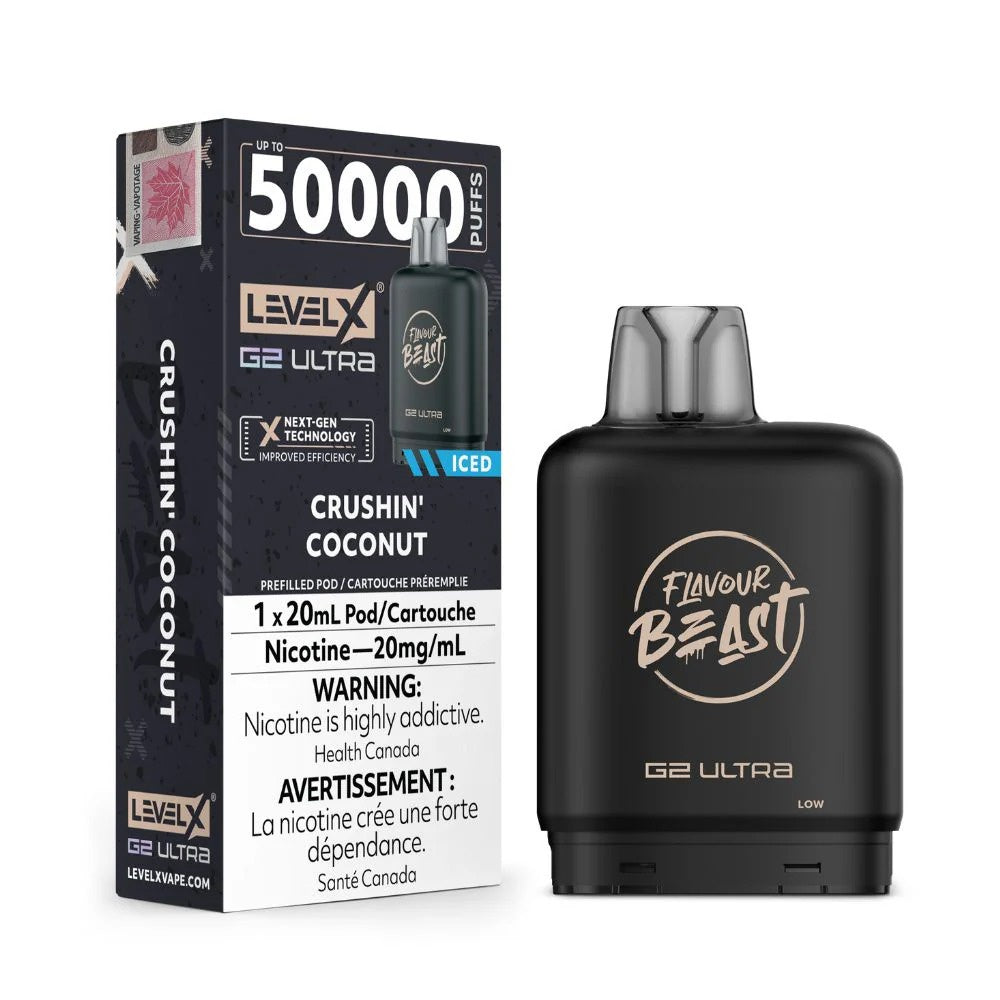 Level X Flavour Beast G2 Ultra 50K – Crushin Coconut