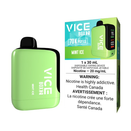 Mint Ice - Vice Box 2 Disposable Vape (30mL)