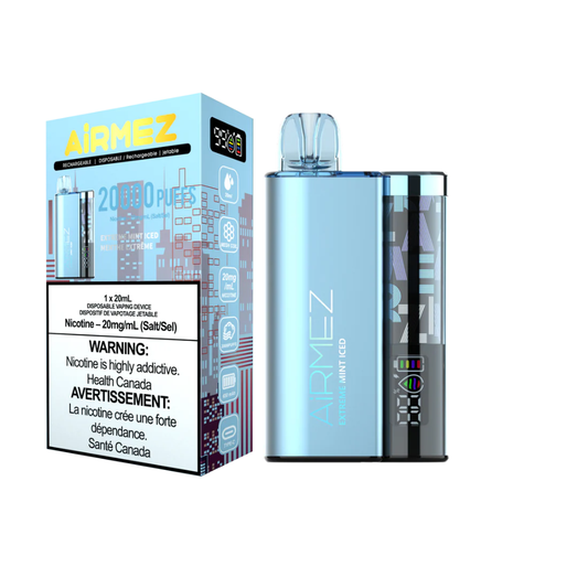Airmez Disposable Vape 20mL - Extreme Mint Iced