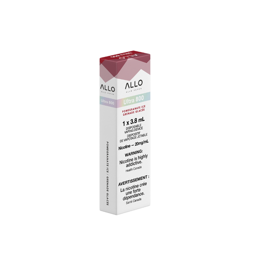 Allo Ultra 800 - Pomegranate Ice Disposable Vape