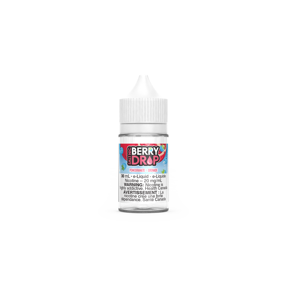 Berry Drop Vape Juice Salts Nic - Pomegranate (30mL)