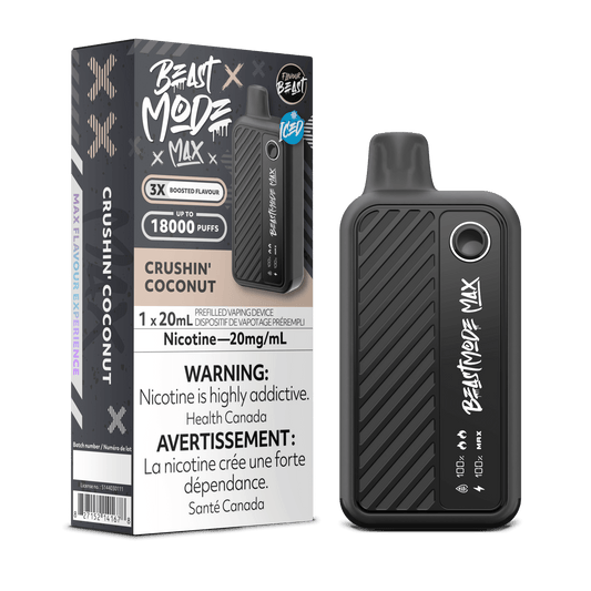 Crushin Coconut - Flavour Beast Beast Mode Max 18K Disposable Vape (20mL)