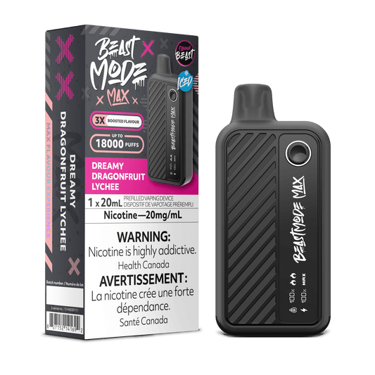 Dreamy Dragonfruit Lychee - Flavour Beast Beast Mode Max 18K Disposable Vape (20mL)