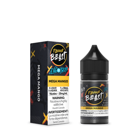 Flavour Beast Vape Juice Salt Nic - Mega-Mango (30mL)