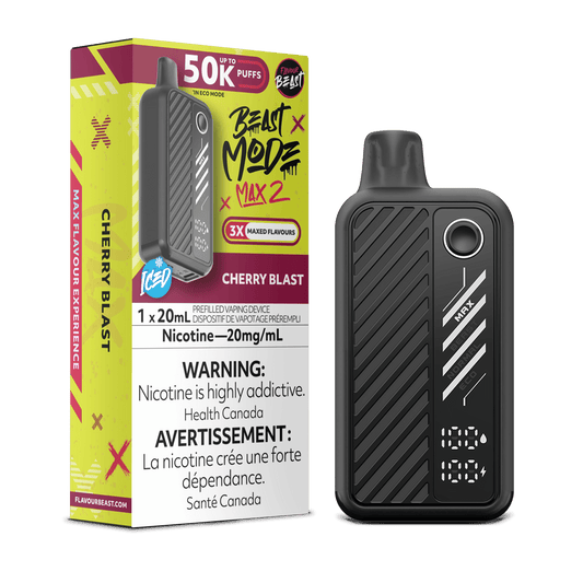 Cherry Blast - Flavour Beast Beast Mode Max 2 50K Disposable Vape (20mL)