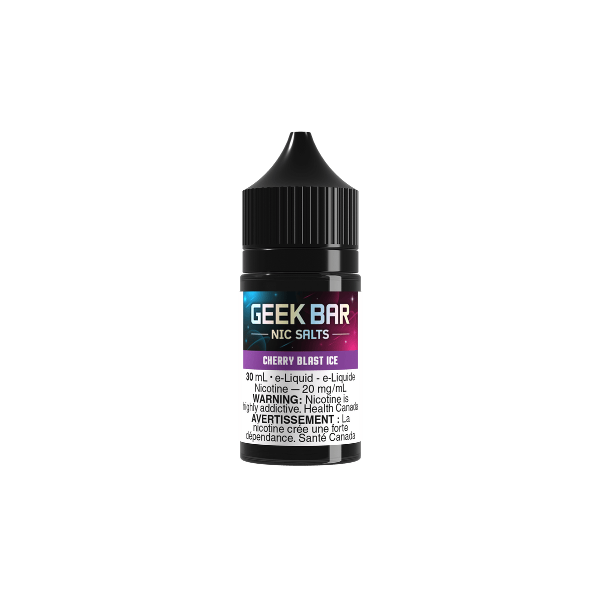 Geek Bar Salt Nic Vape Juice – Cherry Blast Ice (30mL)