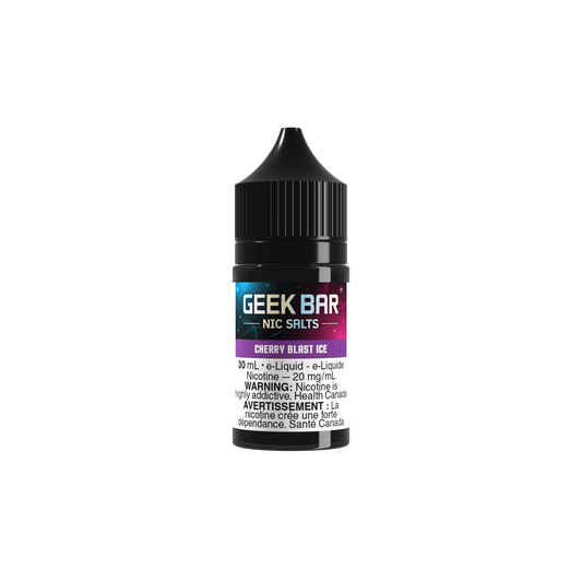 Geek Bar Salt Nic Vape Juice – Cherry Blast Ice (30mL)