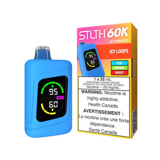 Icy Loops - STLTH 60K Disposable Vape (25mL)