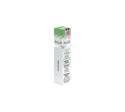 Allo Ultra 2500 - Lemon Lime Cranberry   Disposable Vape