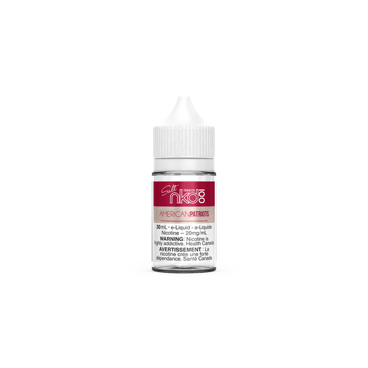 Naked 100 Vape Juice Salt Nic - American Patriots (30mL)