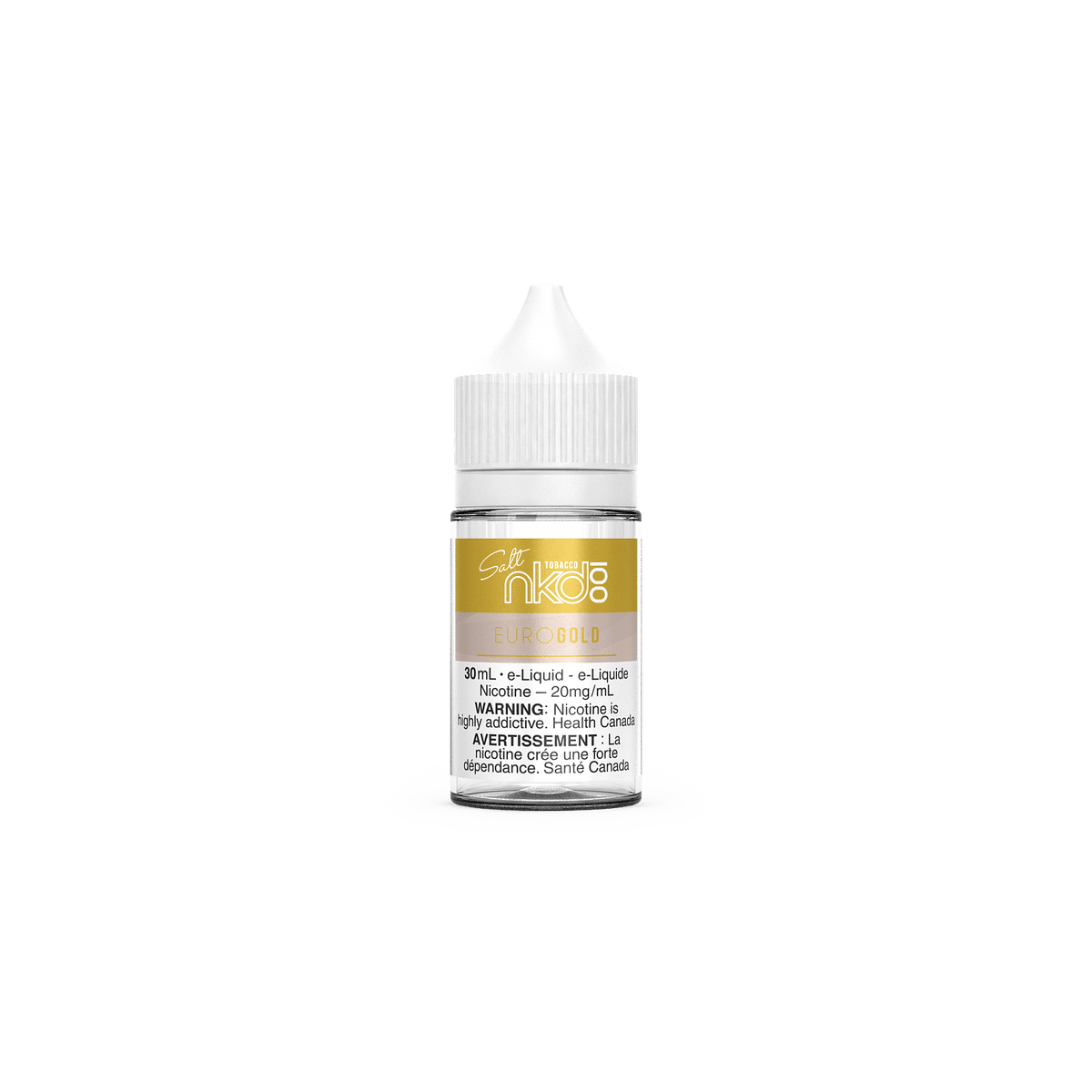 Naked 100 Vape Juice Salt Nic - Euro Gold Tobacco (30mL)