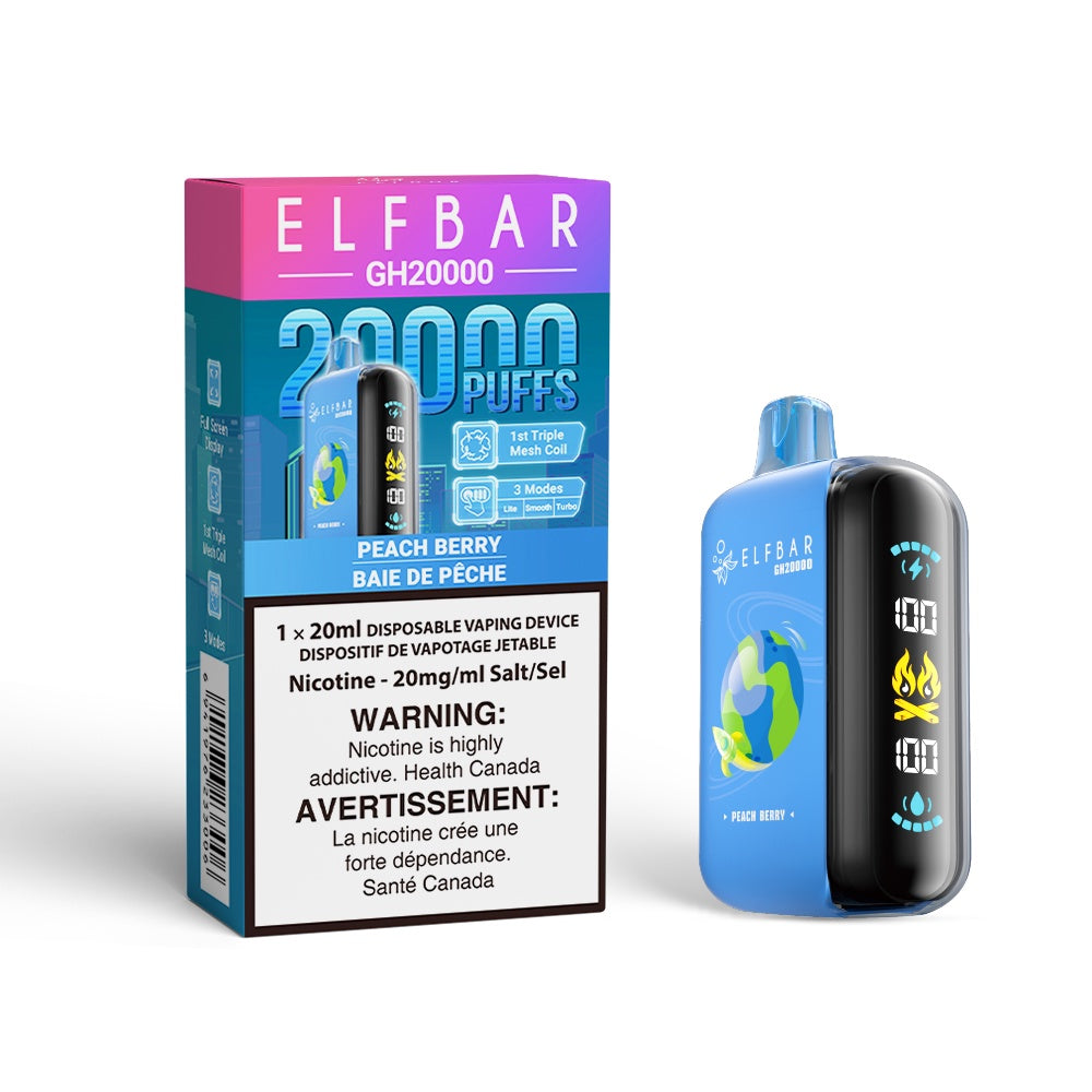 Peach Berry - Elf Bar GH20000 Disposable Vape