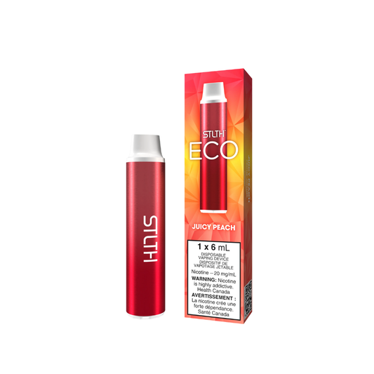Juicy Peach - STLTH Eco Disposable Vape (6mL)