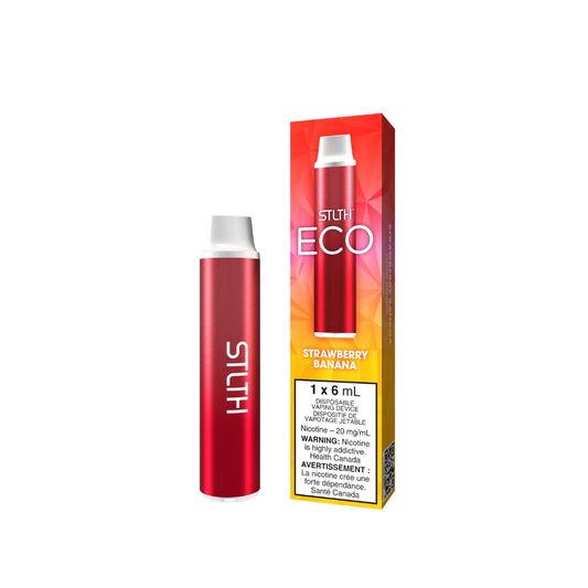 Strawberry Banana - STLTH Eco Disposable Vape (6mL)