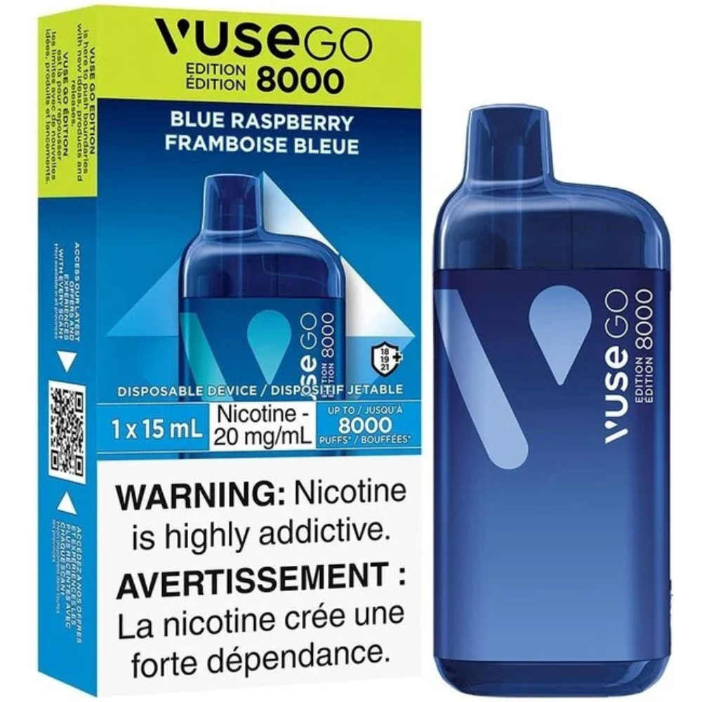 Blue Raspberry - Vuse GO 8000 Disposable Vape