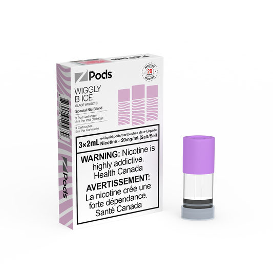 Wiggly B Ice - Z Pods (3pk)