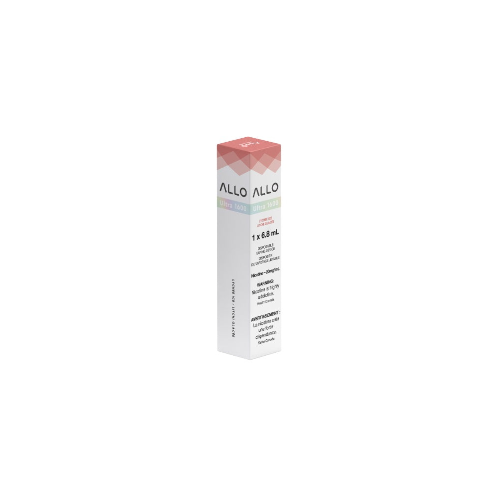 Allo Ultra 1600 - Lychee Ice Disposable Vape