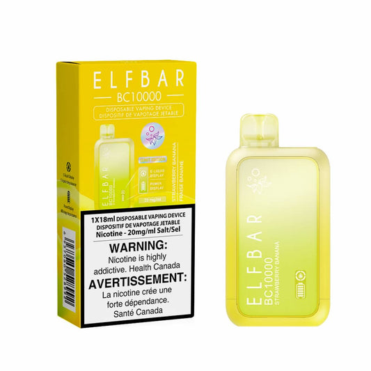 Strawberry Banana - Elf Bar BC10000 Disposable Vape