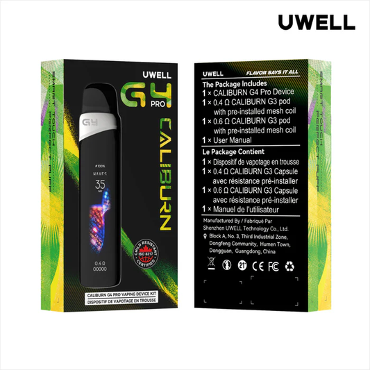 UWELL Caliburn G4 pod kit, Vape Hardware collection