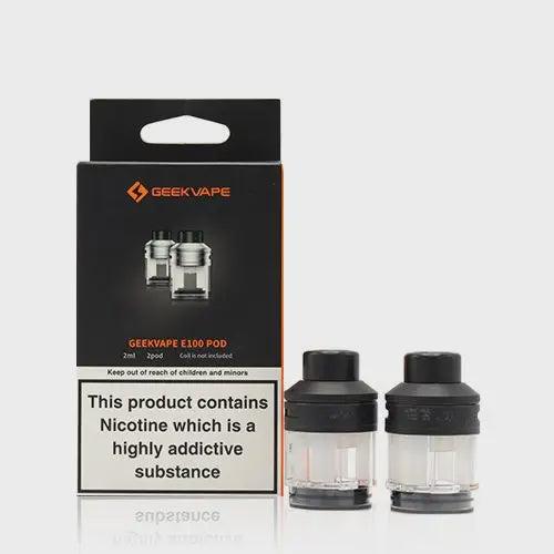 GeekVape E100 Empty Replacement Pod (2pck)