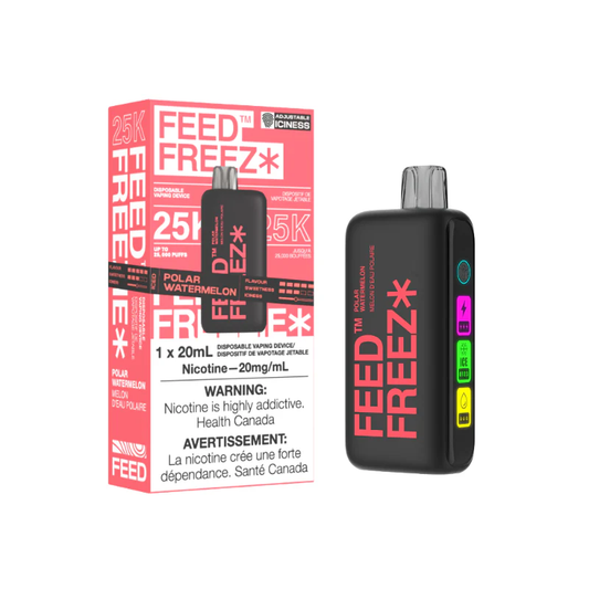 FEED Freezie 25K Disposable Vape - Polar Watermelon (20mL)
