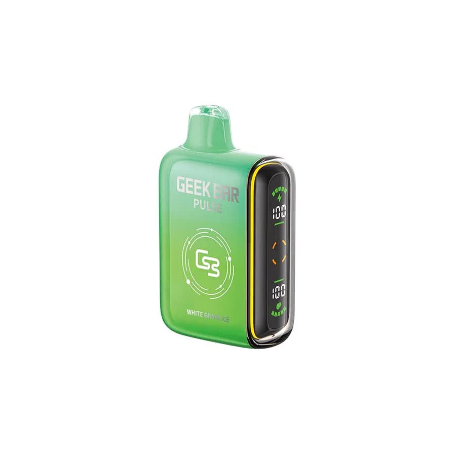 Geek Bar Pulse 9K Disposable Vape - White Grape Ice