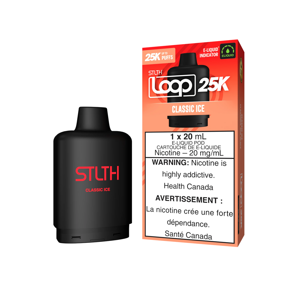 Classic Ice - STLTH Loop 25K Vape Pod