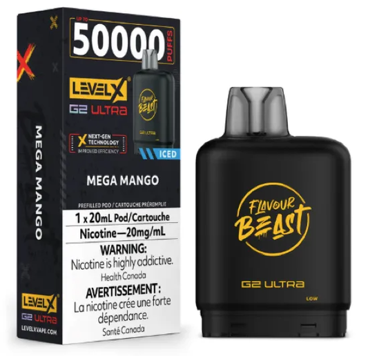 Level X Flavour Beast G2 Ultra 50K – Mega Mango