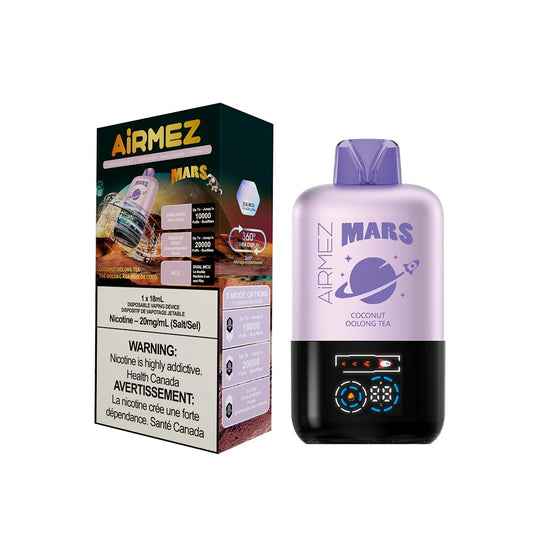 Airmez Marz  Disposable Vape 18mL - Coconut Oolong Tea