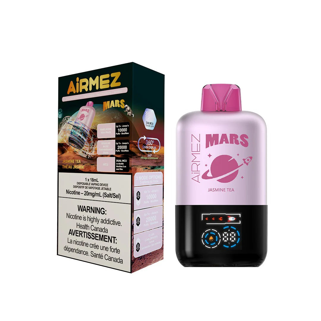 Airmez Marz  Disposable Vape 18mL - Jasmine Tea