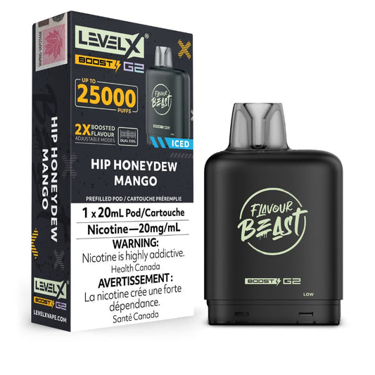 Level X Flavour Beast Boost G2 50K – Hip Honeydew Mango