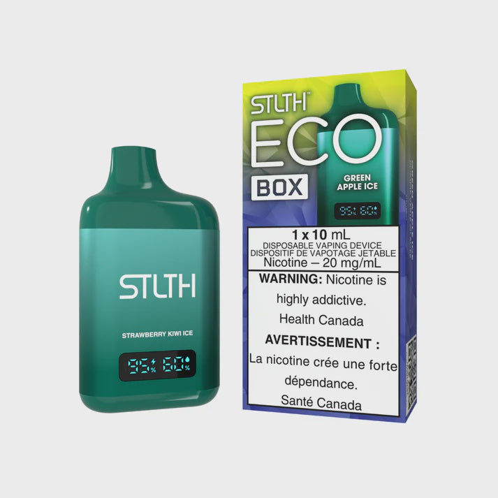 Green Apple Ice - STLTH Eco Box Disposable Vape (10mL)